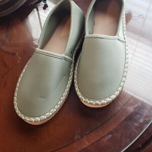 Lands' End Women's Green Flats